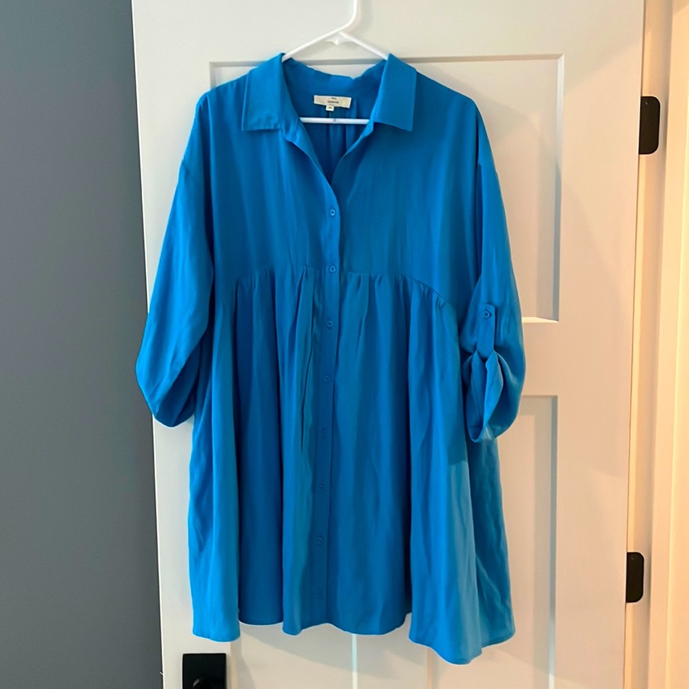 Entro tiered babydoll dress